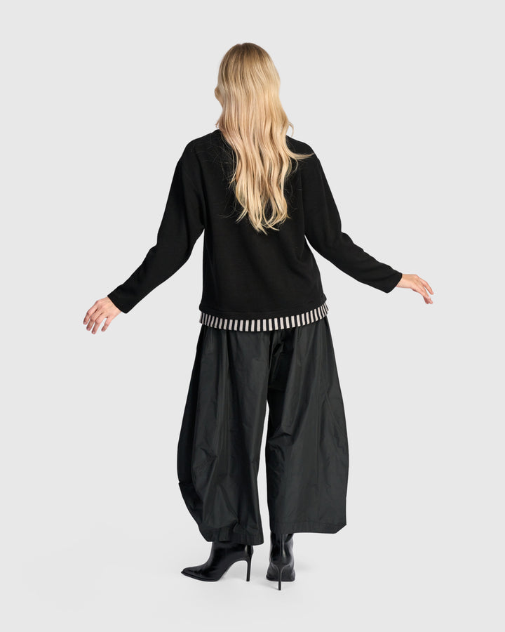 Stripe Trim Bottom Top