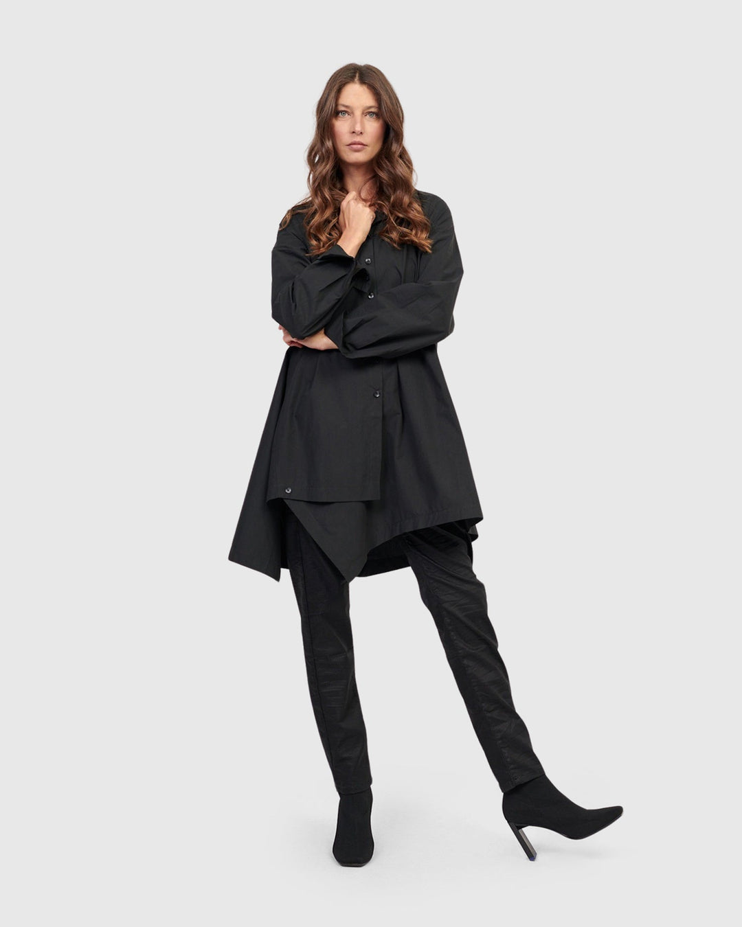 Urban Onyx Tunic Shirt, Black