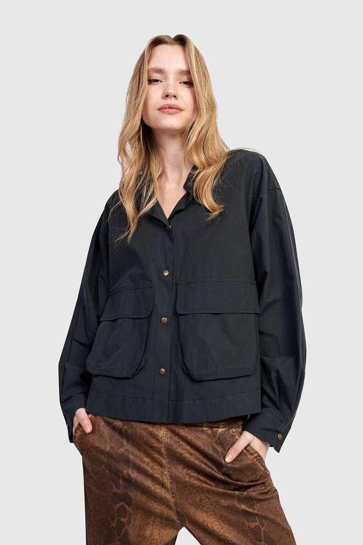 Urban Canteen Cotton Shirt - Black