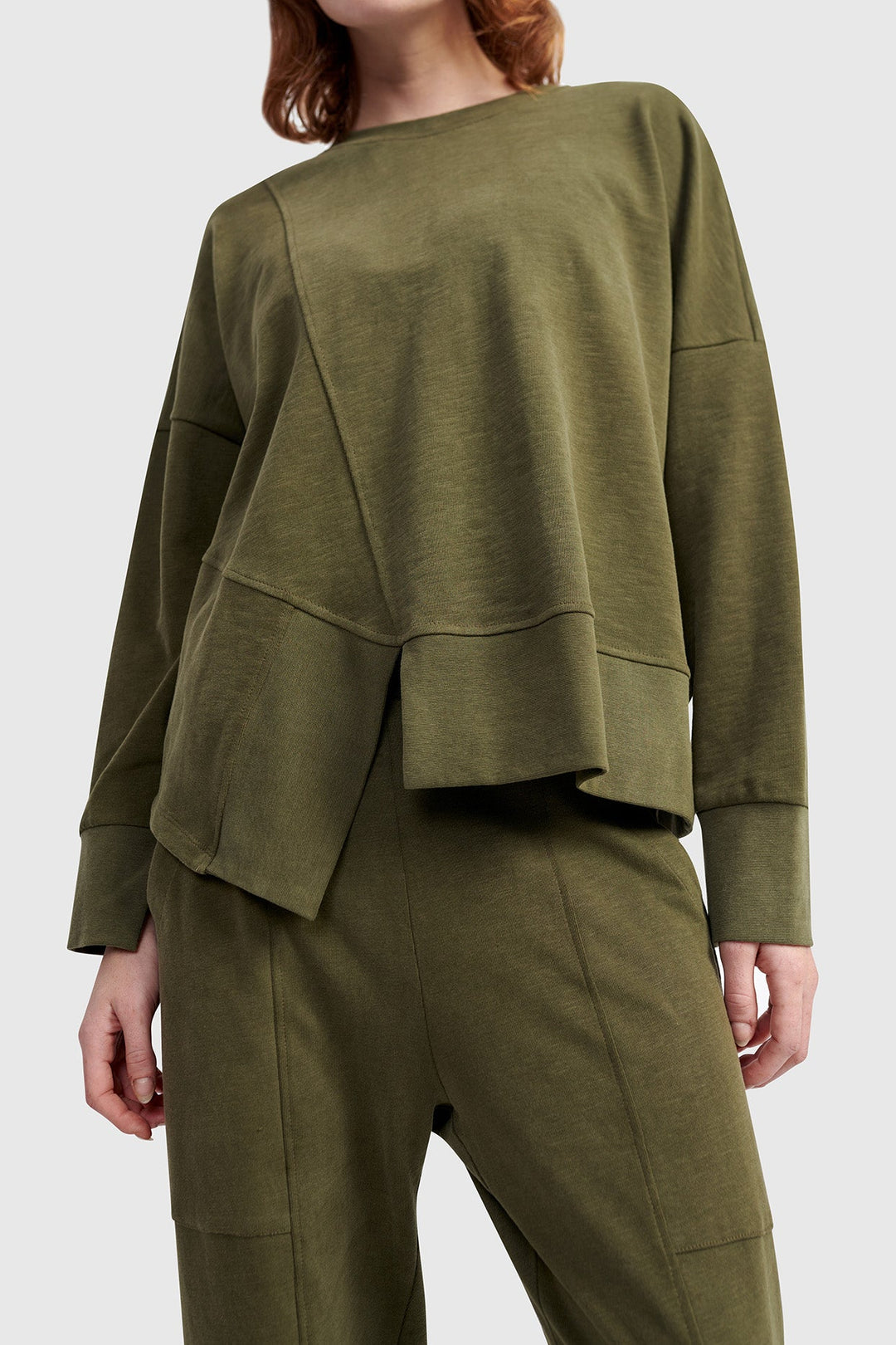 Urban Sirocco Crewneck Top, Olive