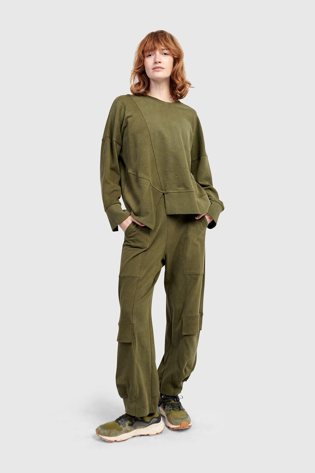 Urban Sirocco Crewneck Top, Olive