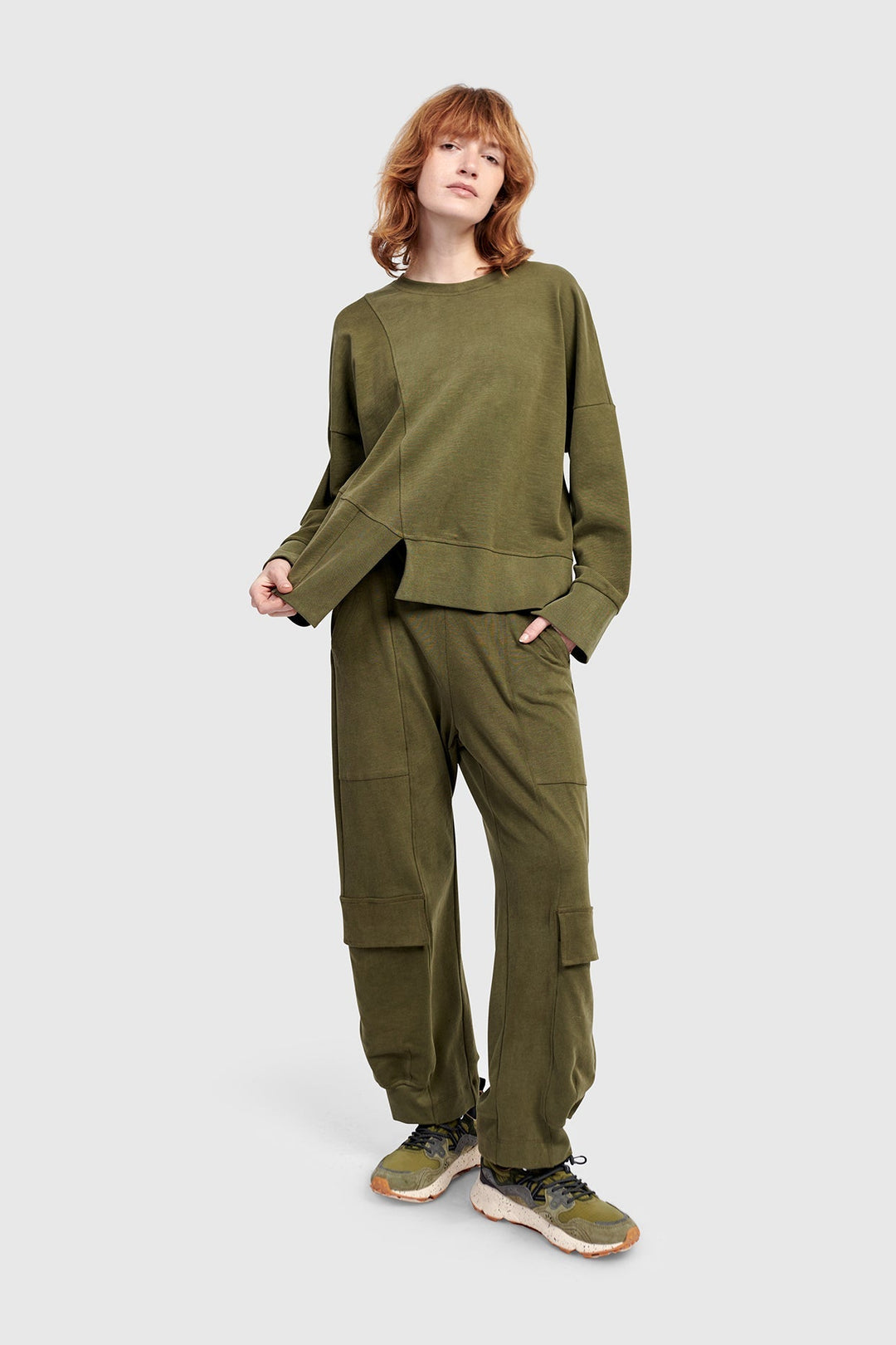 Urban Sirocco Crewneck Top, Olive