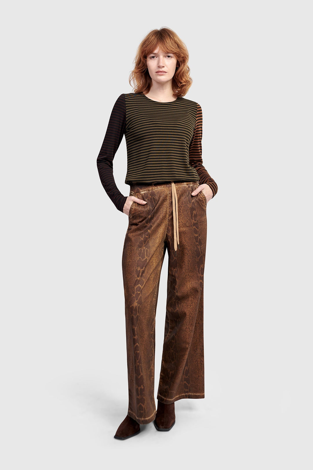 Urban Layering Long Tee, Stripes