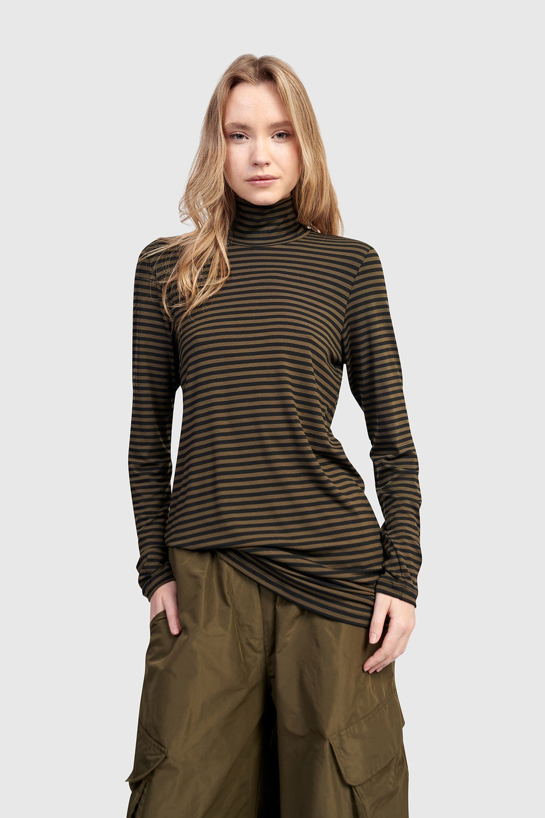 Urban Form Turtleneck, Khaki
