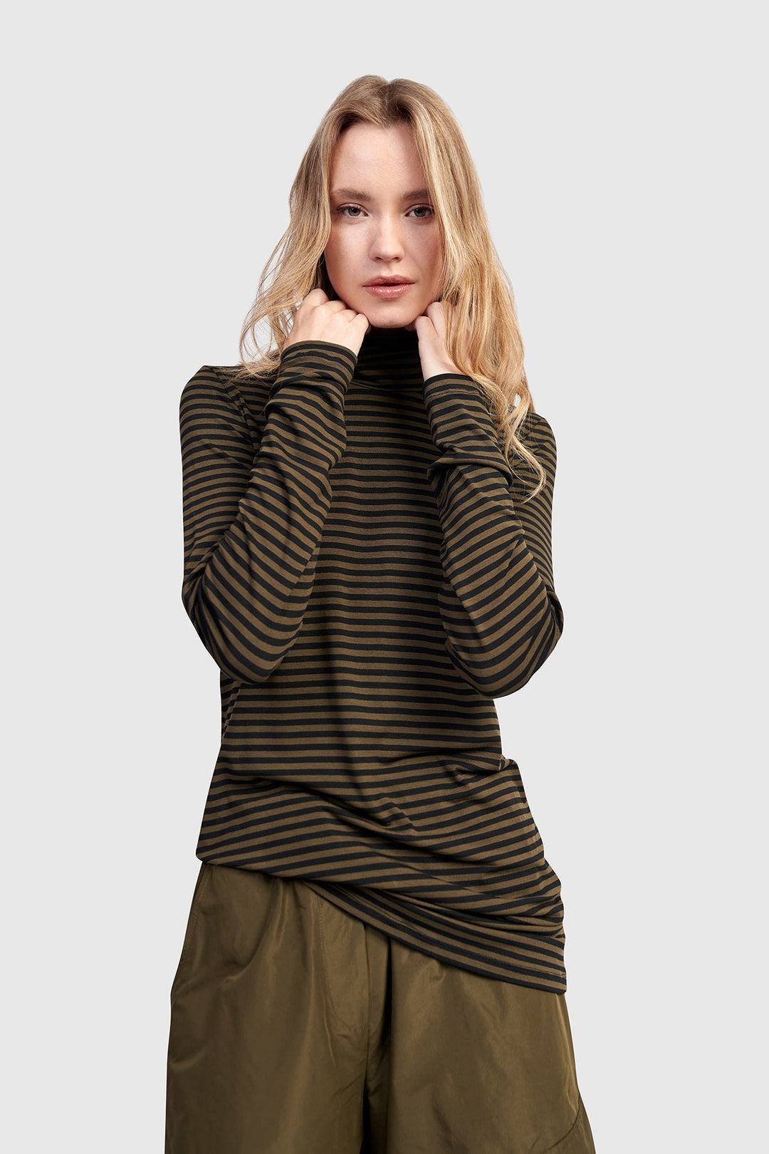 Urban Form Turtleneck, Khaki