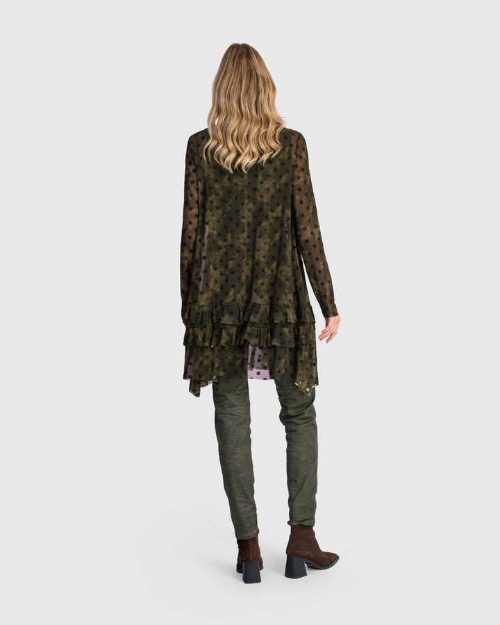 Urban Eph Mesh Top, Antique