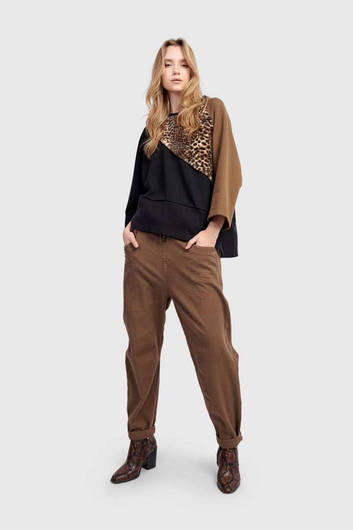 Urban Wildling Crewneck Top, Mix