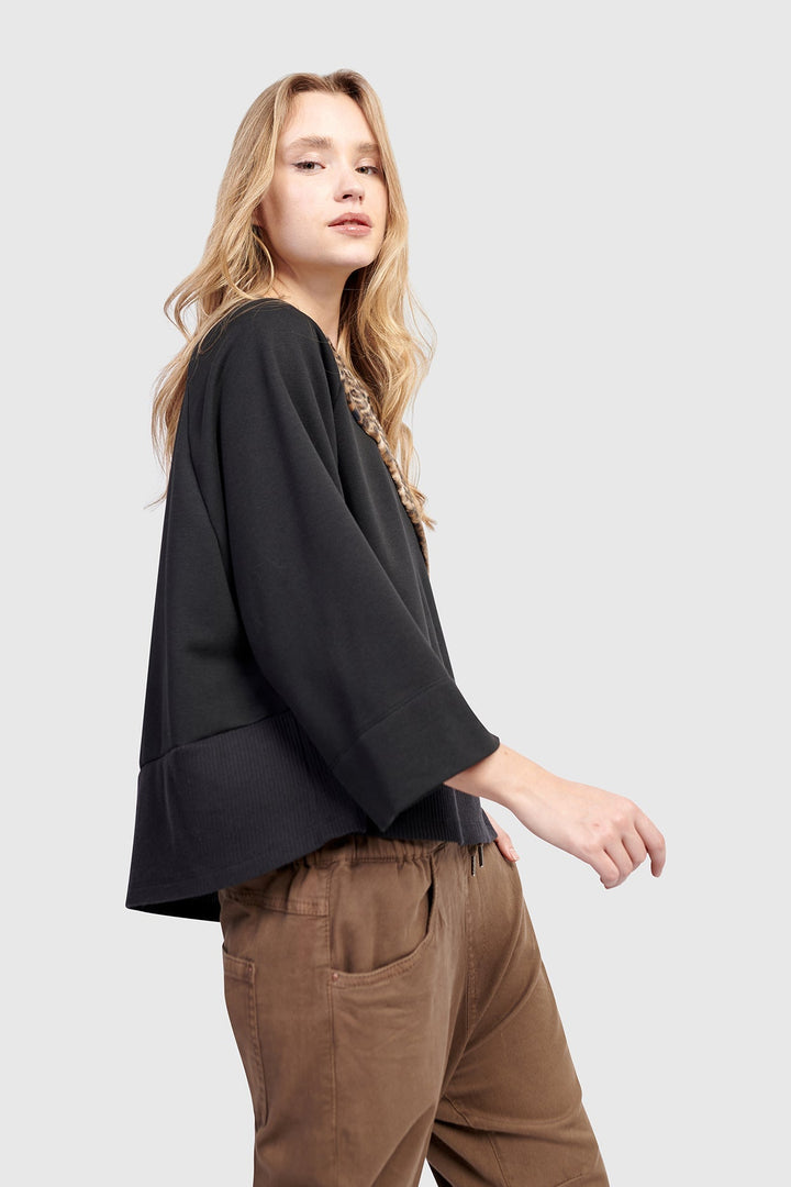 Urban Wildling Crewneck Top, Mix