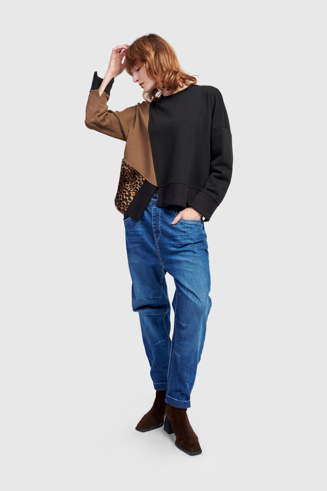 Urban Lair Crewneck Top, Mix