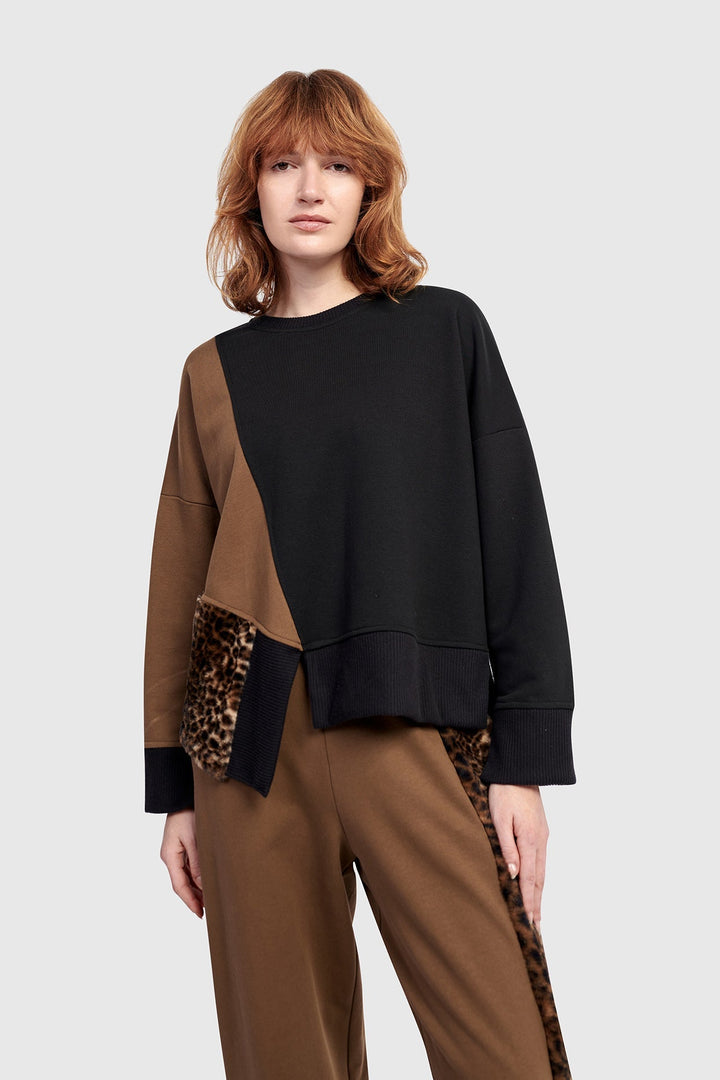 Urban Lair Crewneck Top, Mix