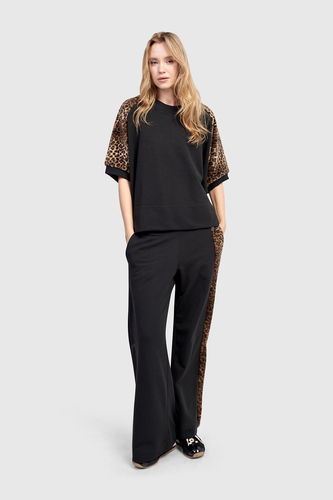 Urban Shroud Top, Leopard