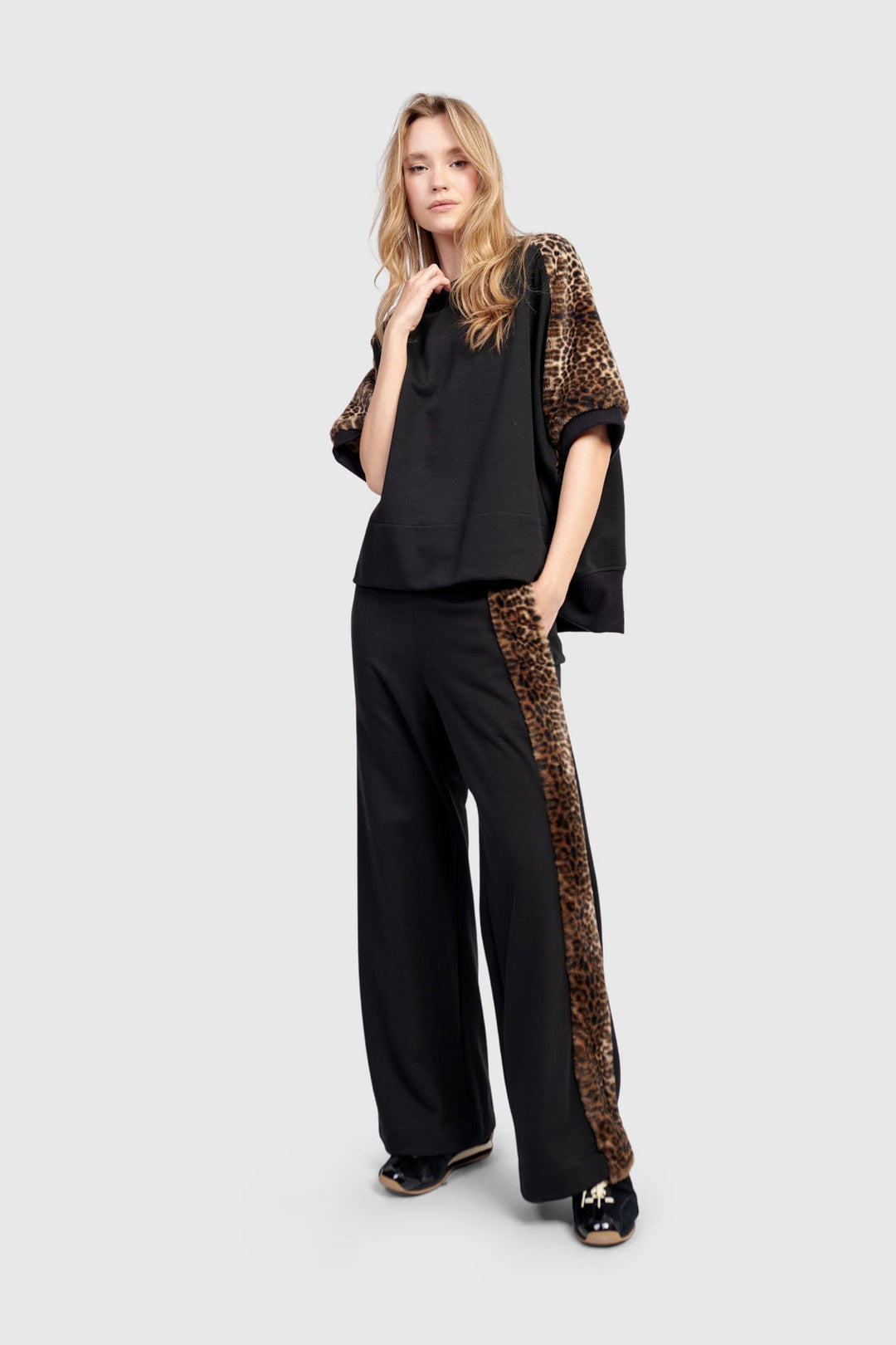 Urban Shroud Top, Leopard