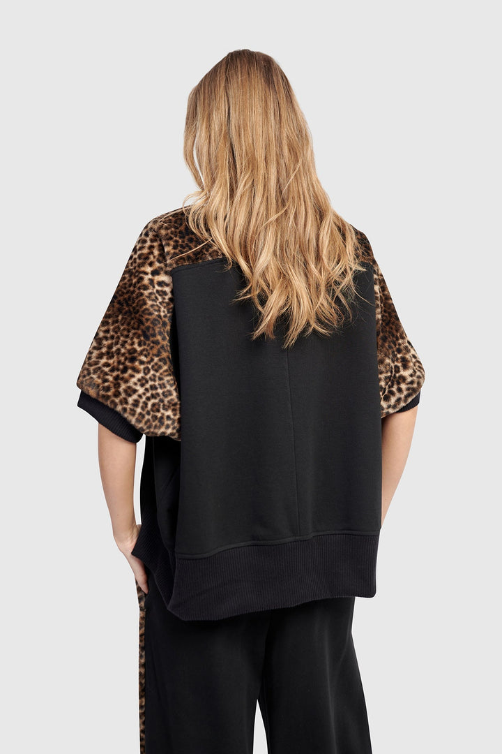 Urban Shroud Top, Leopard