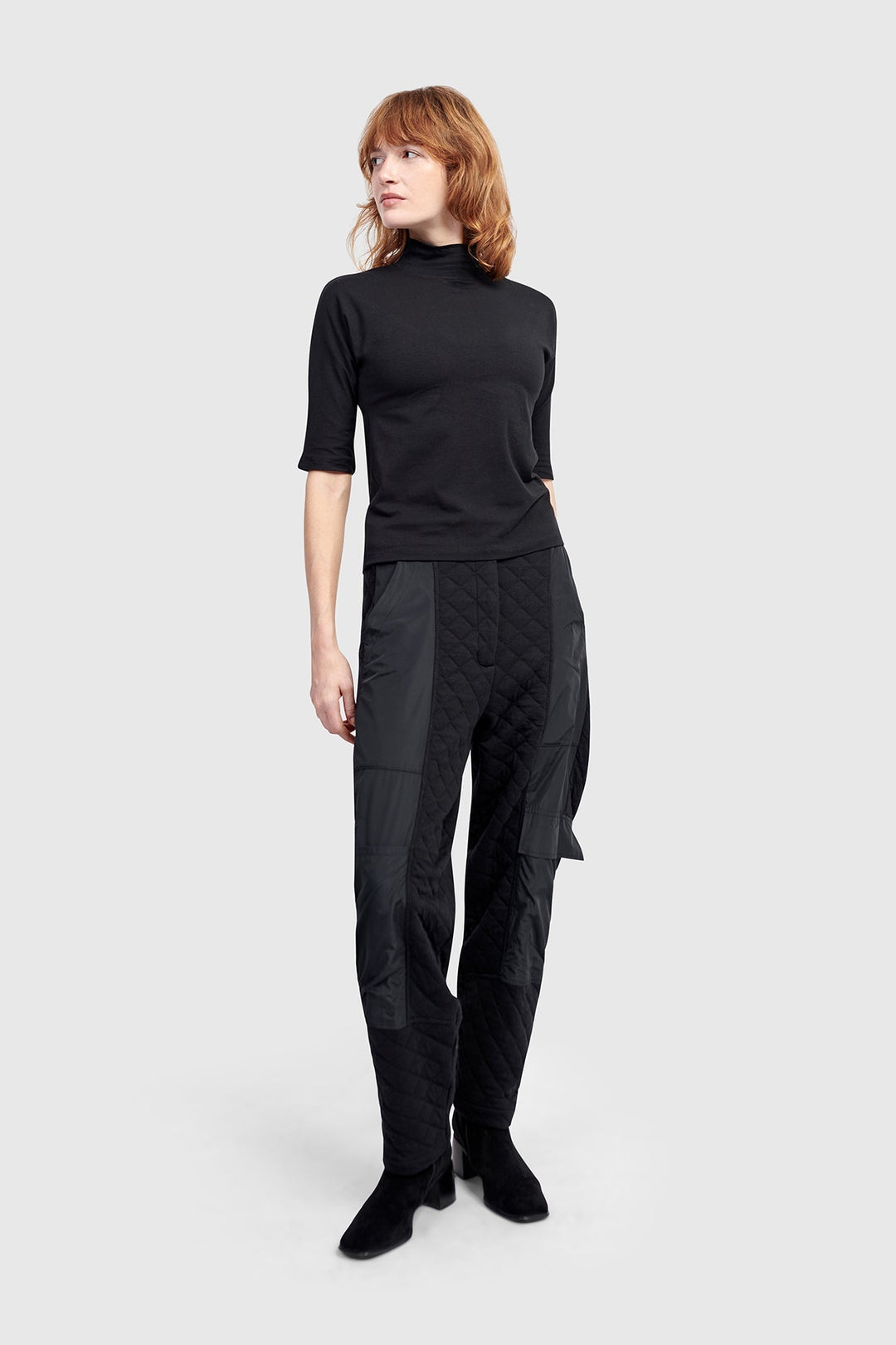 Urban Strapped Pants, Black