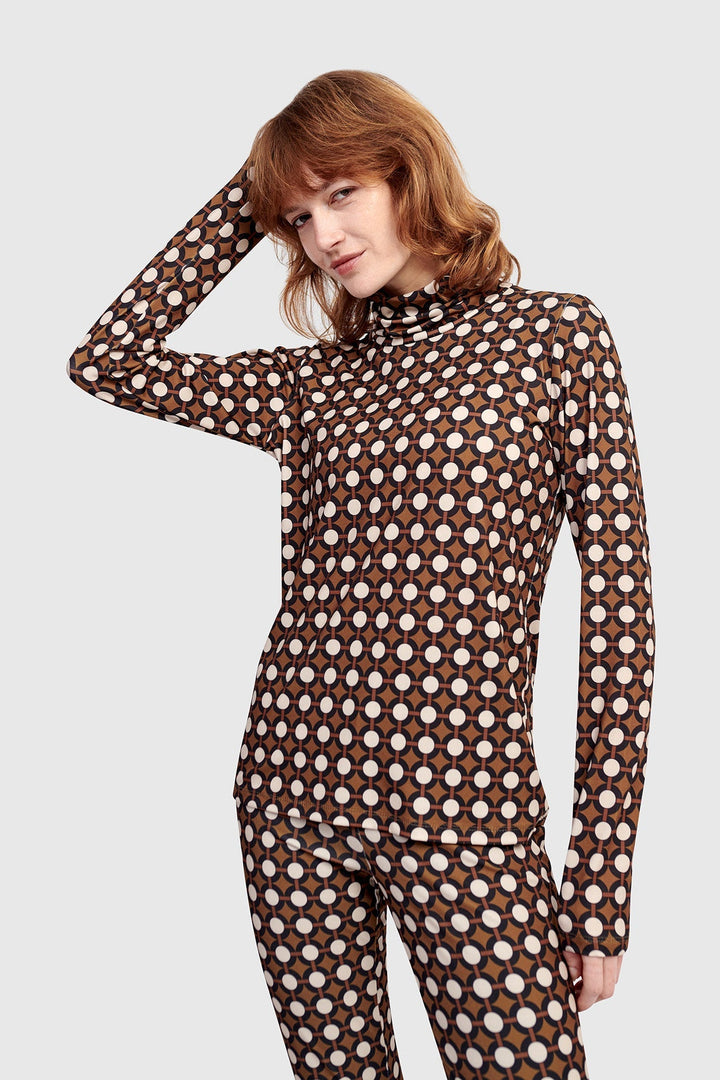 Twiggy Turtleneck Top, Groove