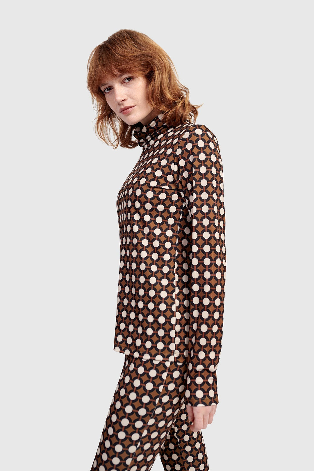 Twiggy Turtleneck Top, Groove