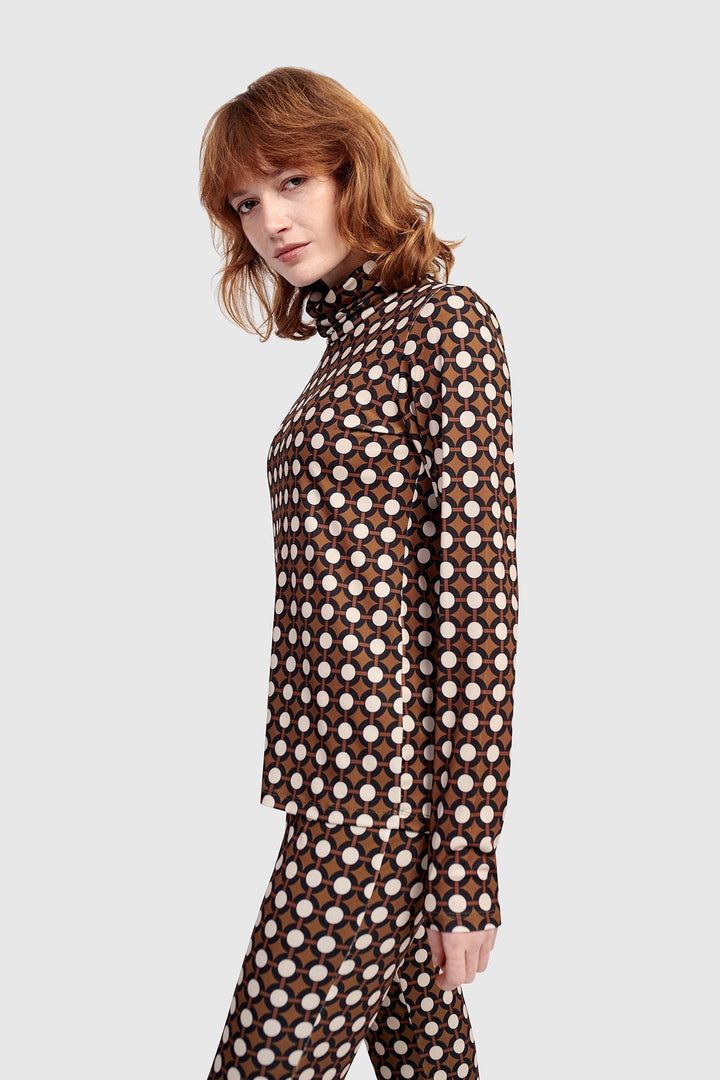 Twiggy Turtleneck Top, Groove