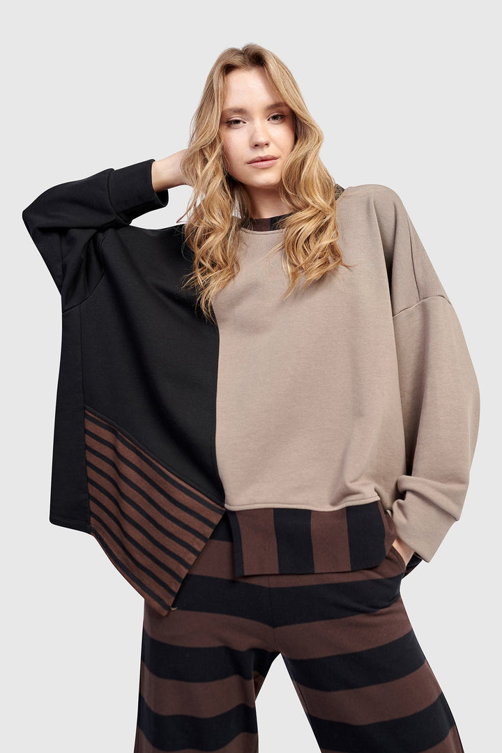Urban Blitz Crewneck Top, Mix