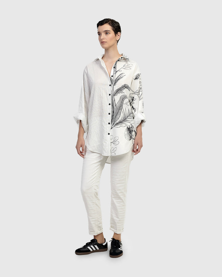 Urban Casablanca Tunic Shirt Botanical