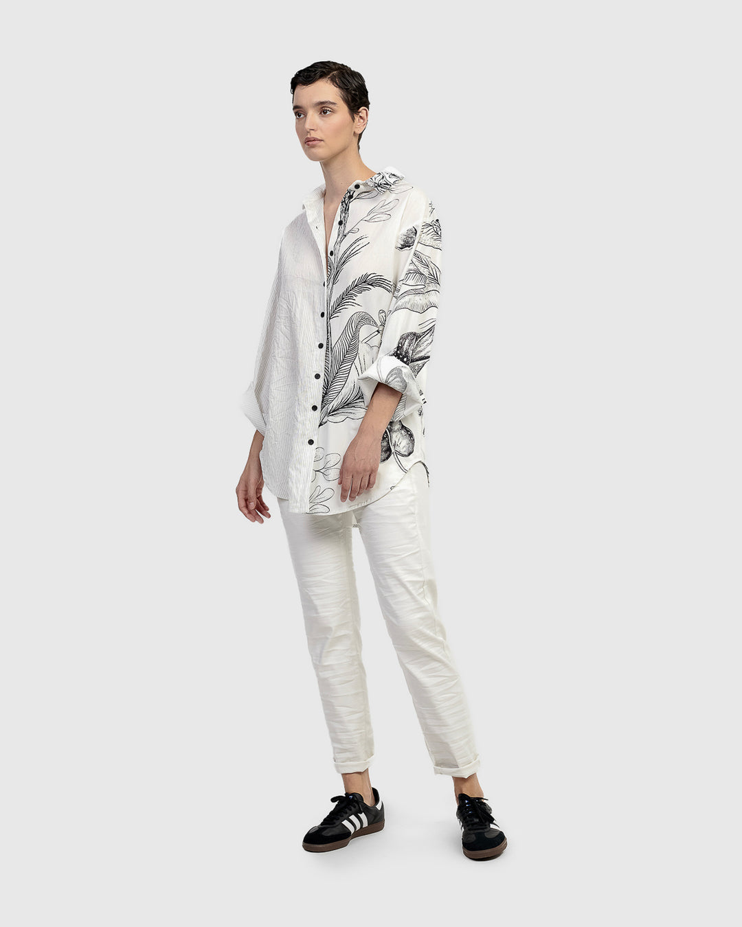 Botanical Shirt White