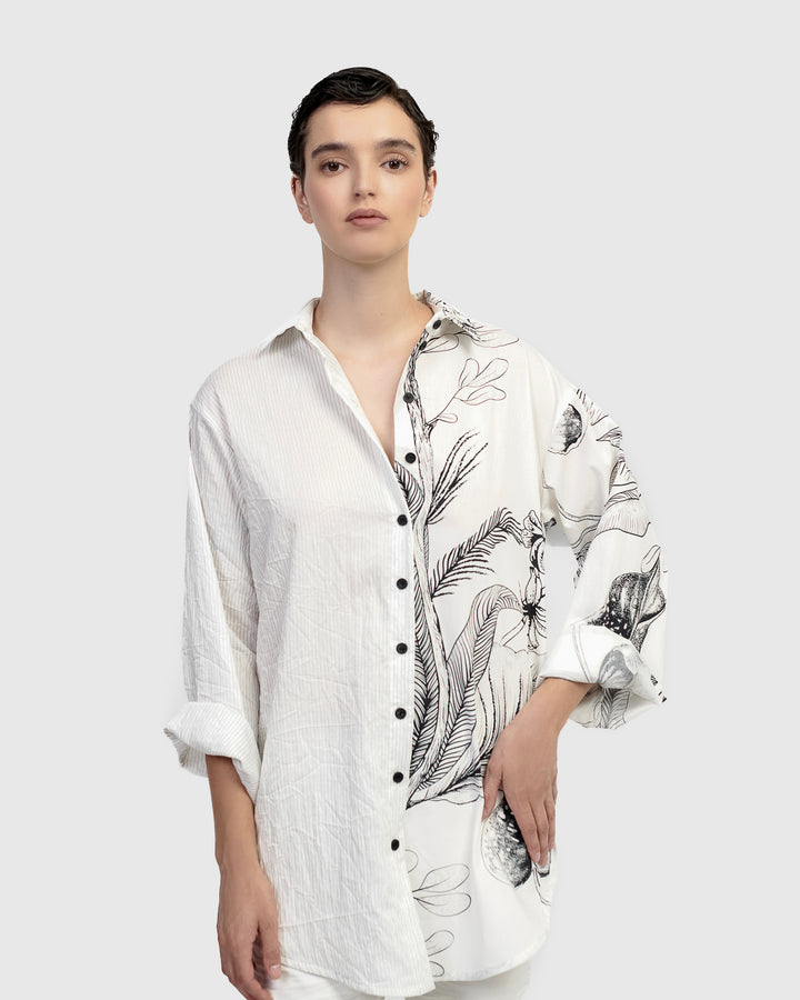 Botanical Shirt White