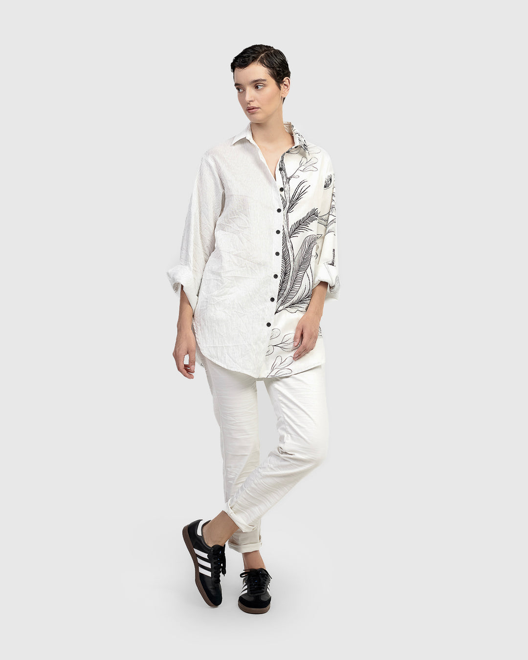 Urban Casablanca Tunic Shirt Botanical