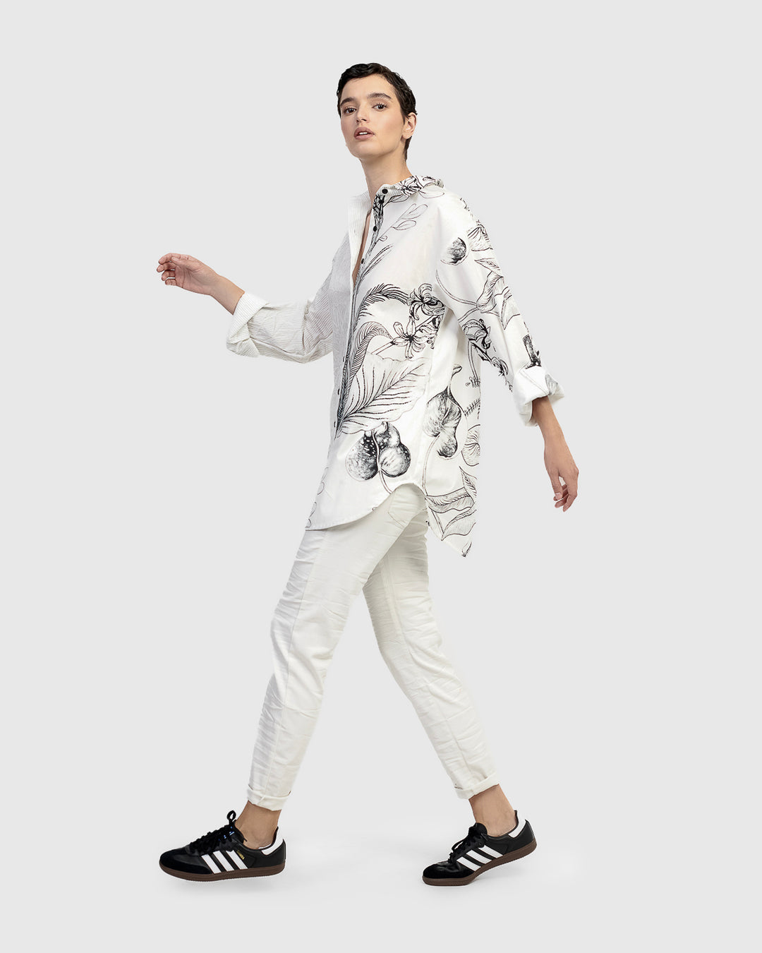 Urban Casablanca Tunic Shirt Botanical