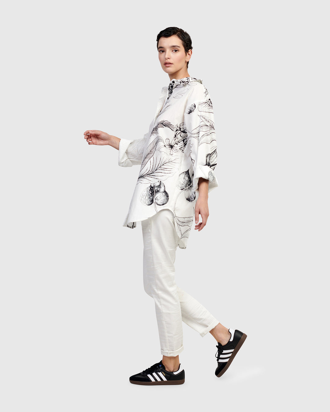 Botanical Shirt White