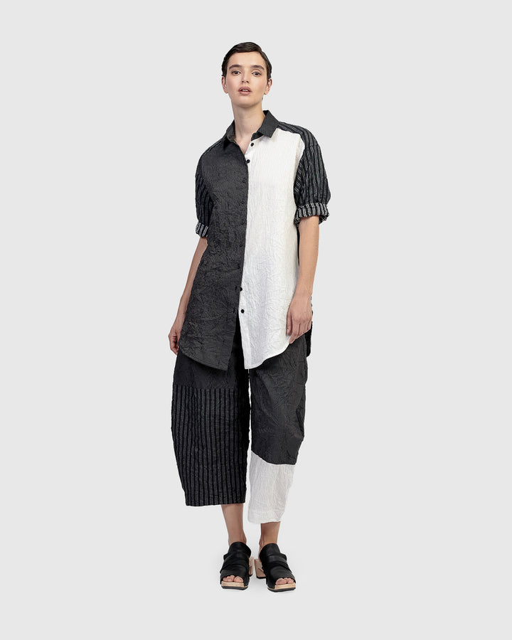 Contrast Shirt Stripe