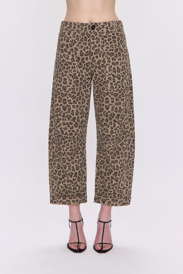 Tori Bow Utility Pant Feline