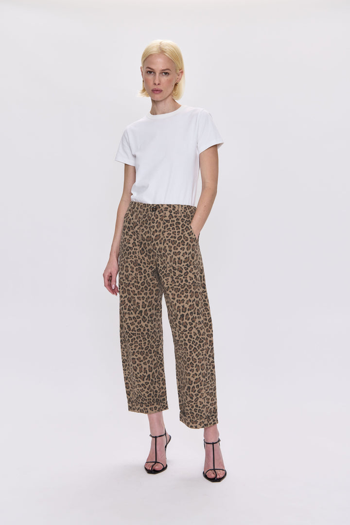 Tori Bow Utility Pant Feline