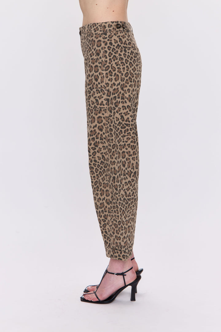 Tori Bow Utility Pant Feline