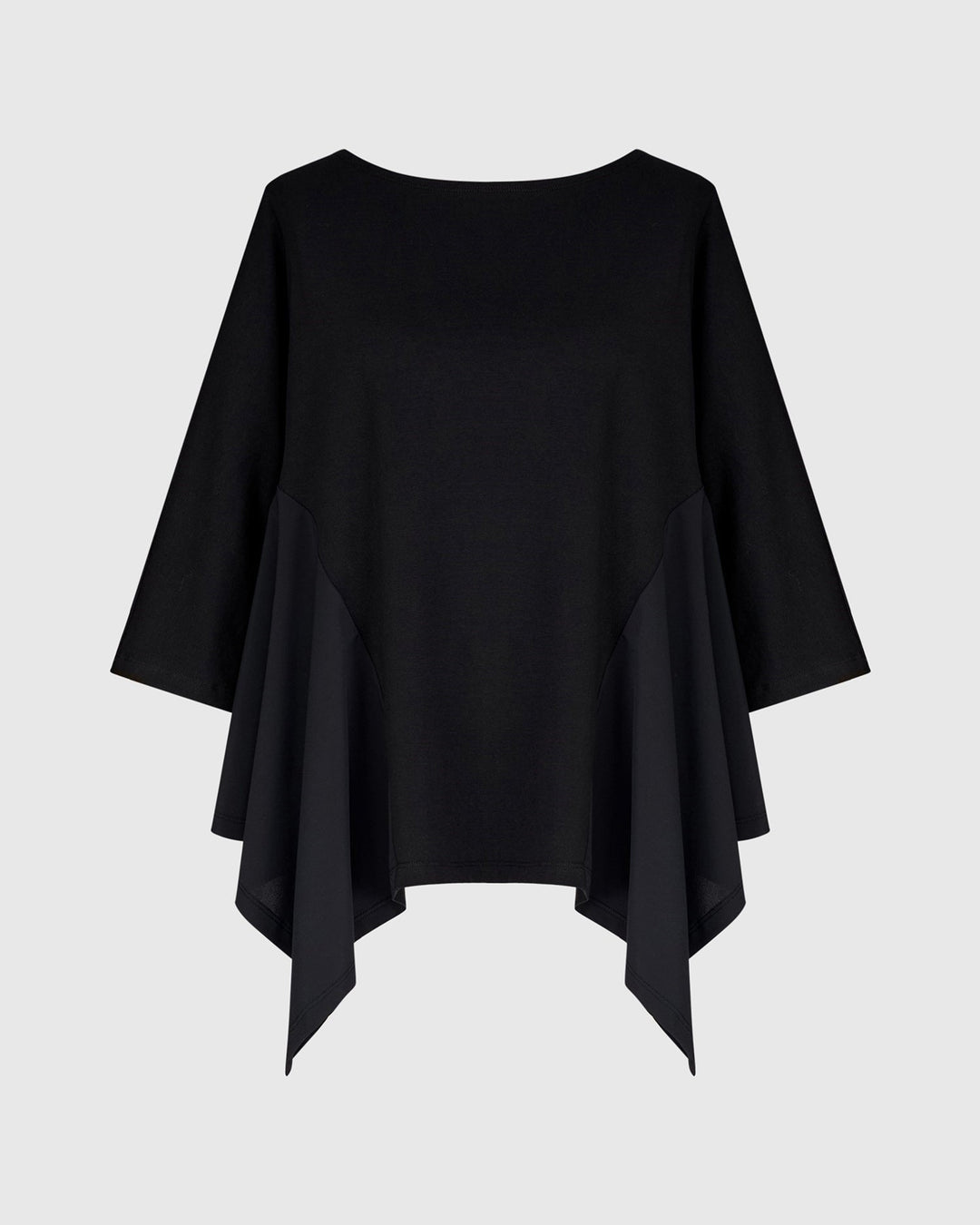 Tekbika Alexia Handkerchief Top, Black