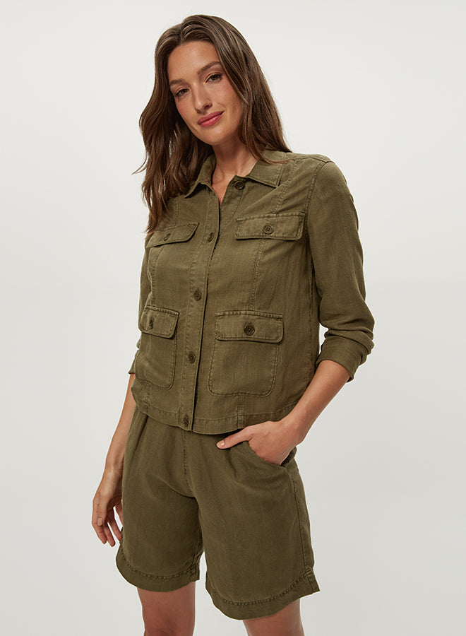 Nash Lady Like Linen Jacket Caper