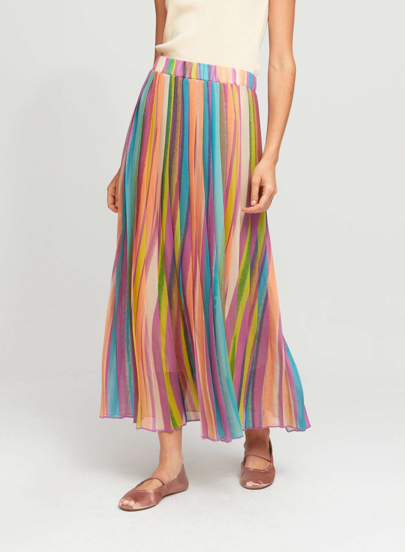Sago Stripe Skirt