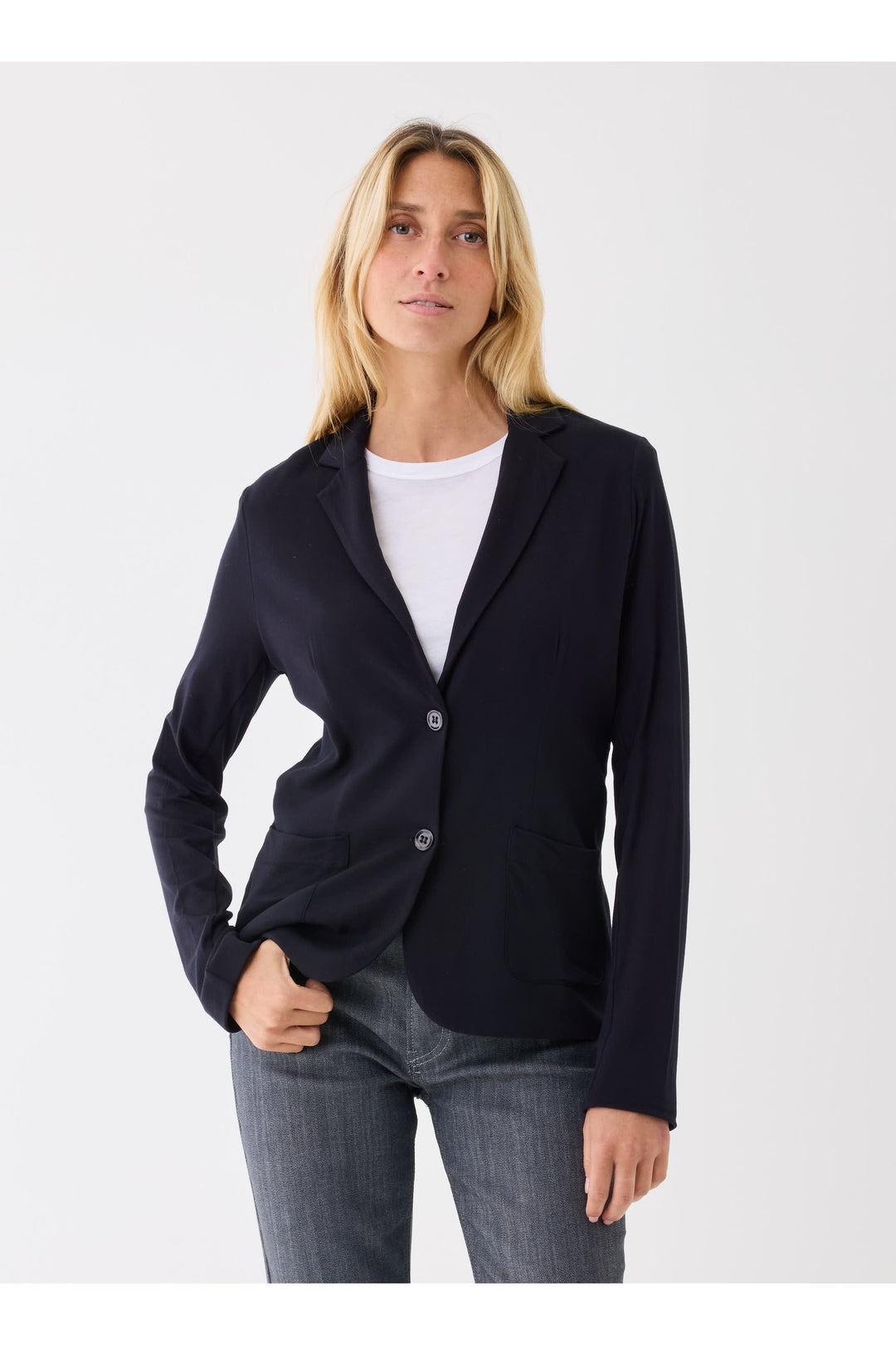 Soft Touch Two Button Blazer