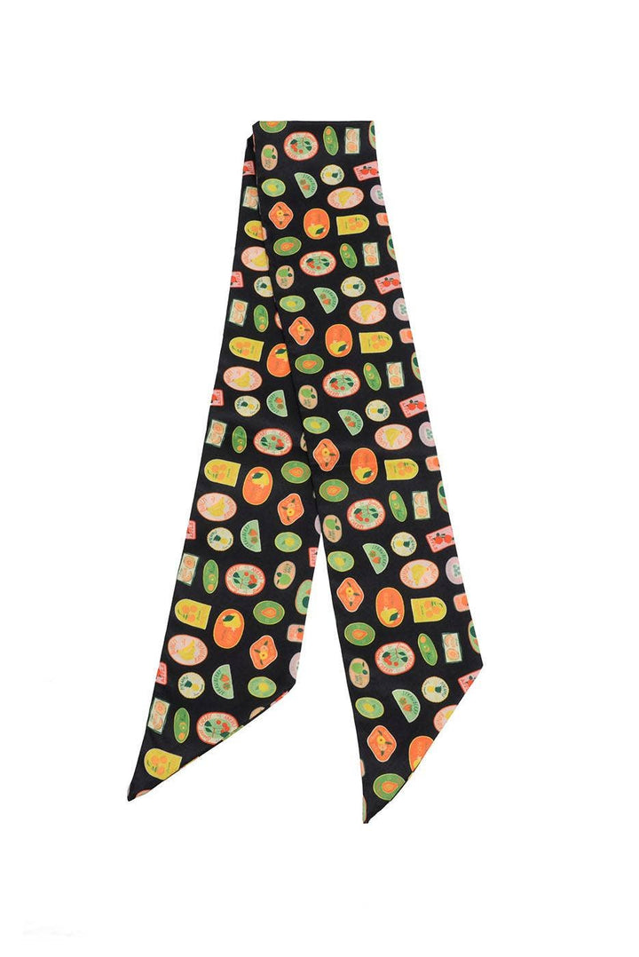 Farmers Market Scarf Black