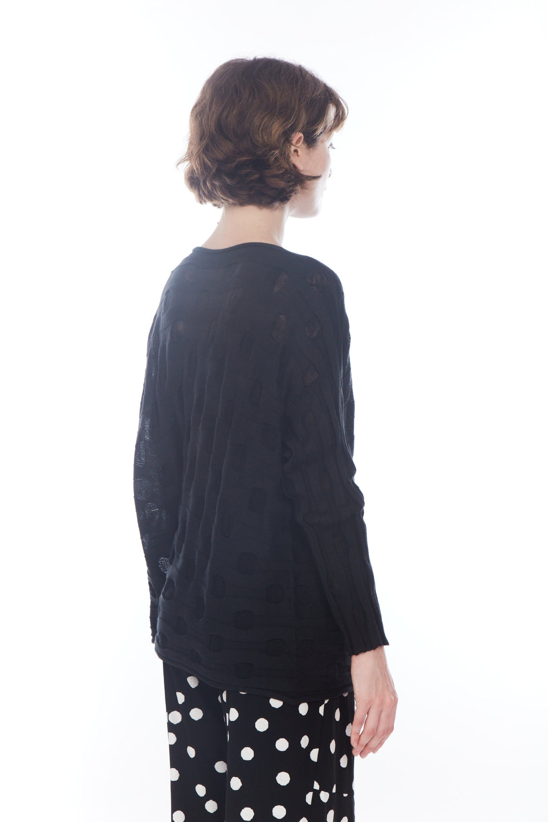 Bubble Sweater Black