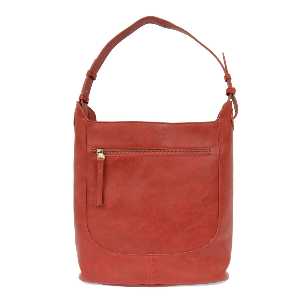 Adele Large Bucket Bag Scarlet