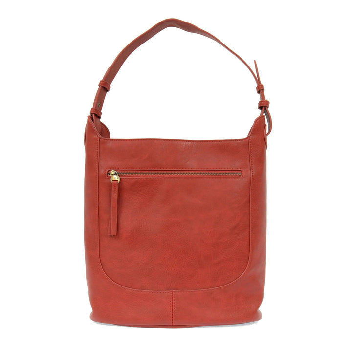 Adele Large Bucket Bag Scarlet