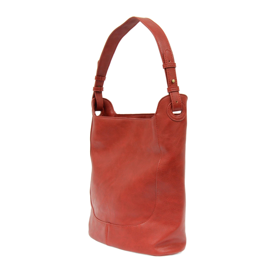 Adele Large Bucket Bag Scarlet