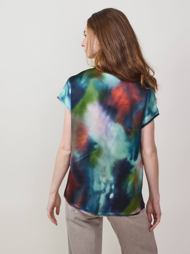 Revisited Frayed Edge Tee Paint