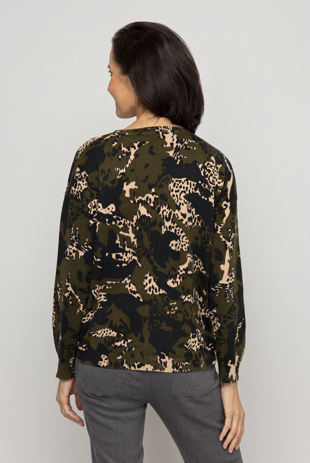 Wild Side Print Sweater