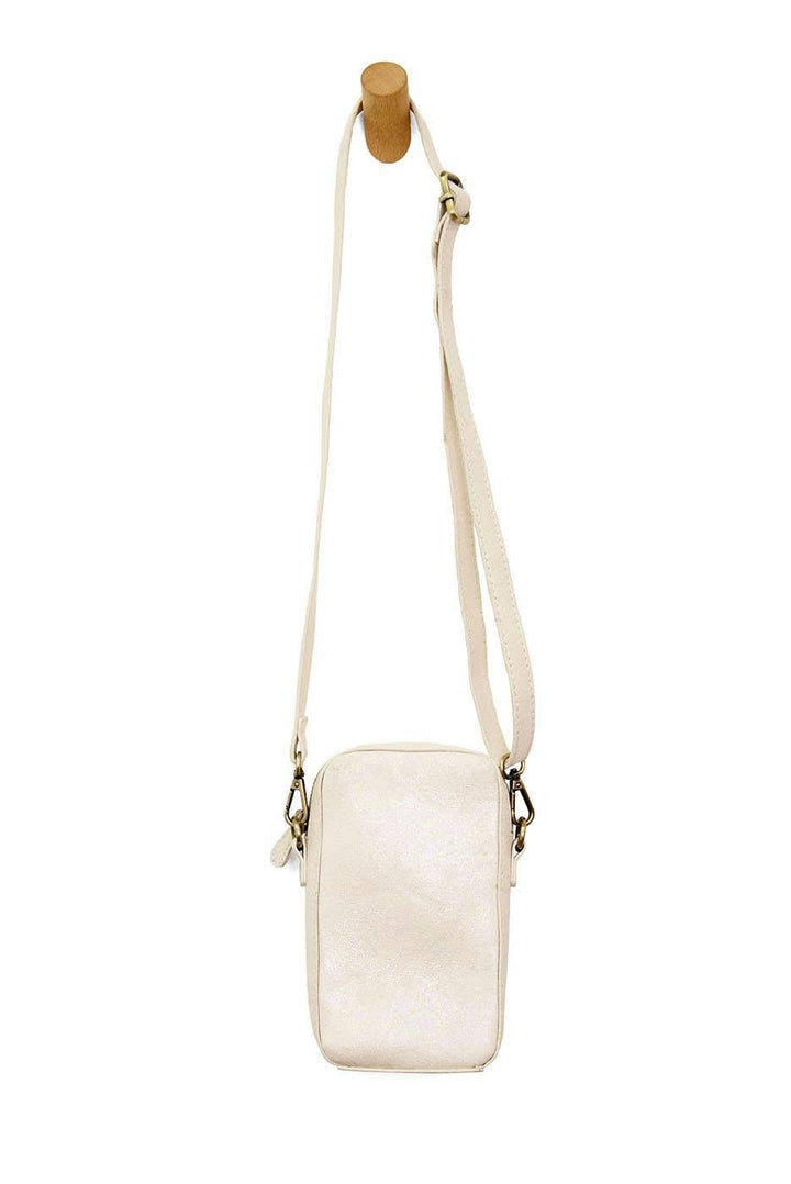 Holographic Phoenix Crossbody Phone Bag White