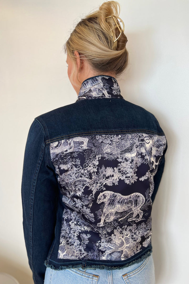 The Dark Denim Jacket / Navy Toile