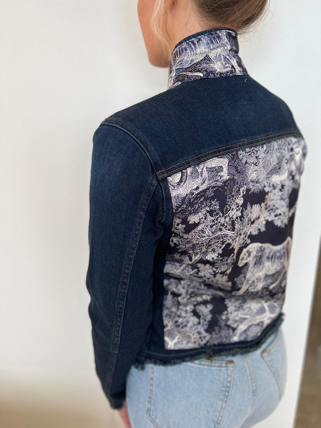 The Dark Denim Jacket / Navy Toile