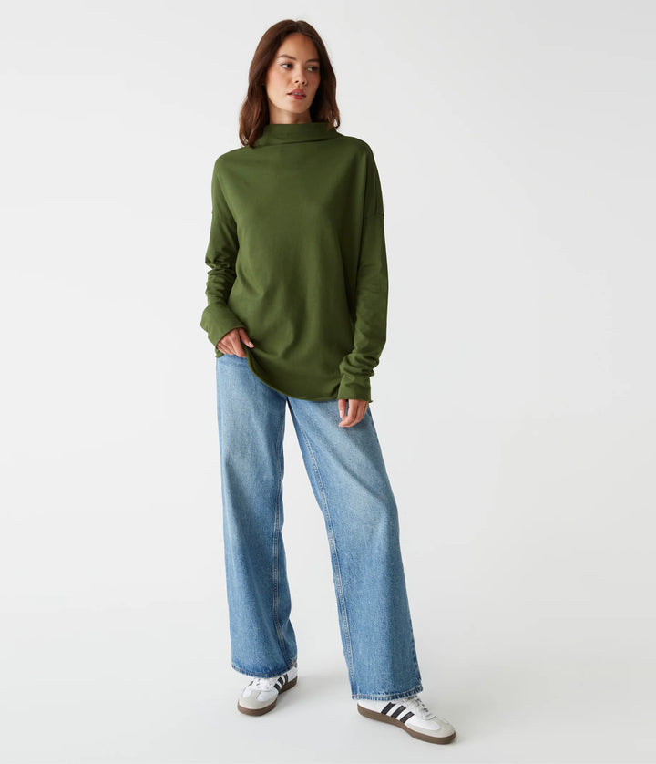 Laurel Mock Neck Top