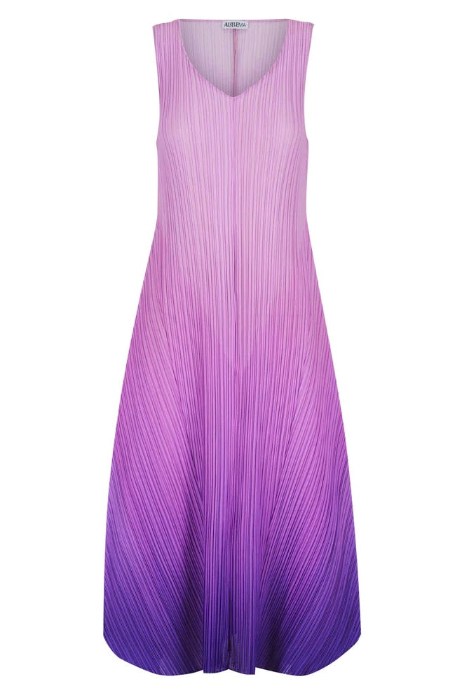 Long Estrella Dress Violet Tulle