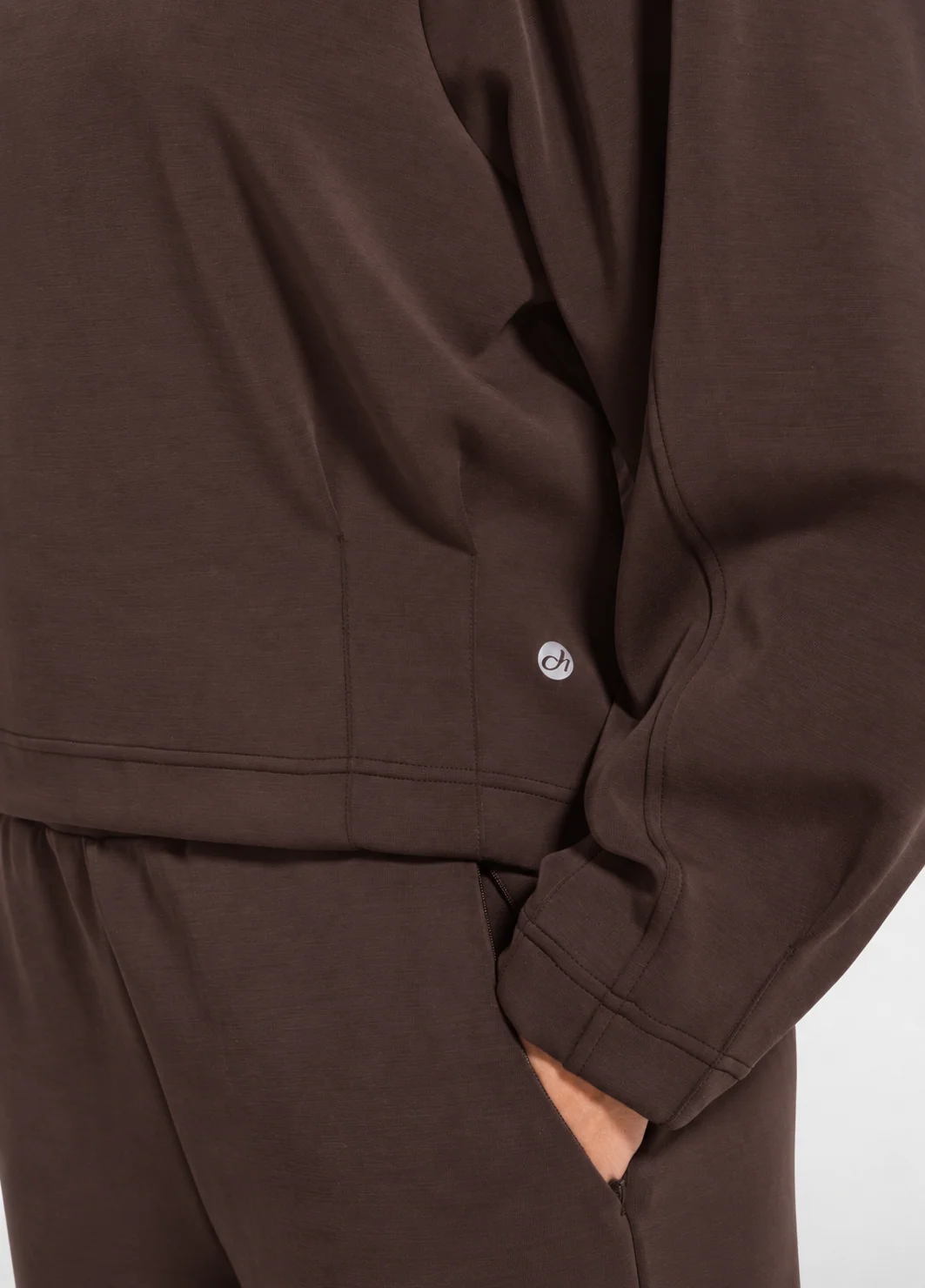 Modal Sweatshirt Brown