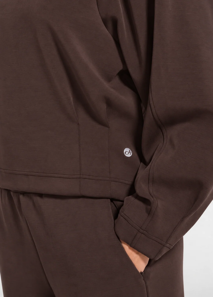 Modal Sweatshirt Brown